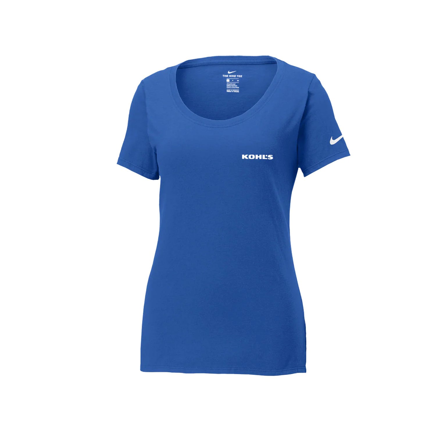 Womens KLM Nike Tee Blue