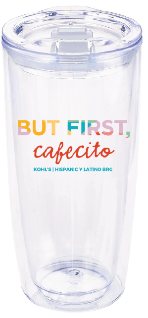 Hispanic Y Latino BRG Cafecito Tumbler