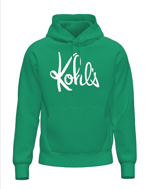 KLM Script Logo-Kelly Green