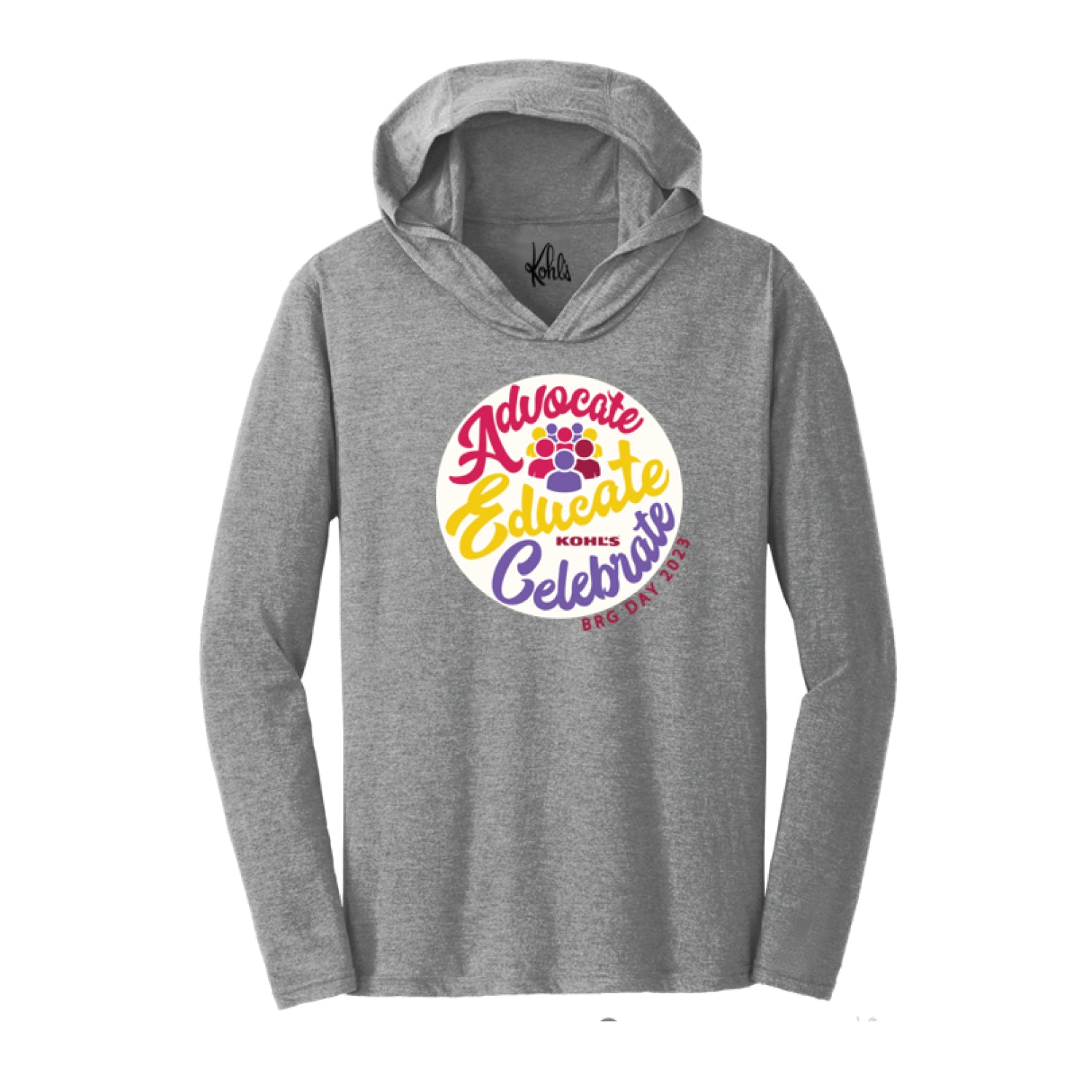 Kohl's BRG DAY 2023 Hooded LS Tee