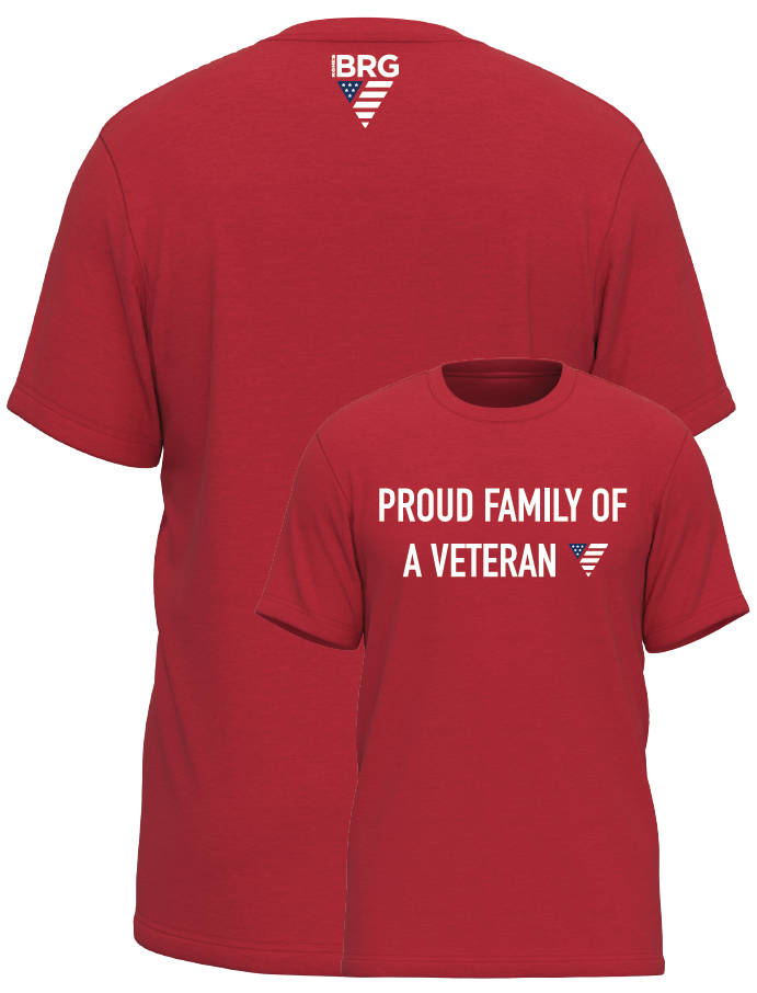 BRG Proud Family Of Veteran Tee