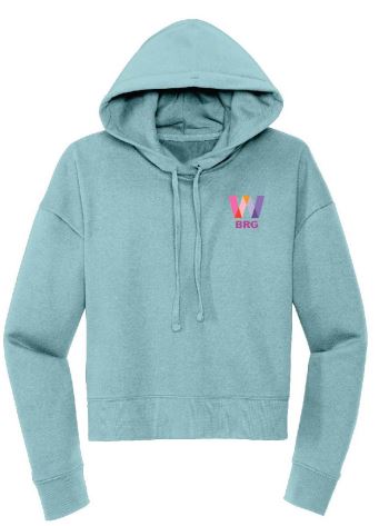 Women's BRG Hoodie Eucalyptus Blue