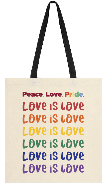 Kohl's Pride Tote Bag- Natural